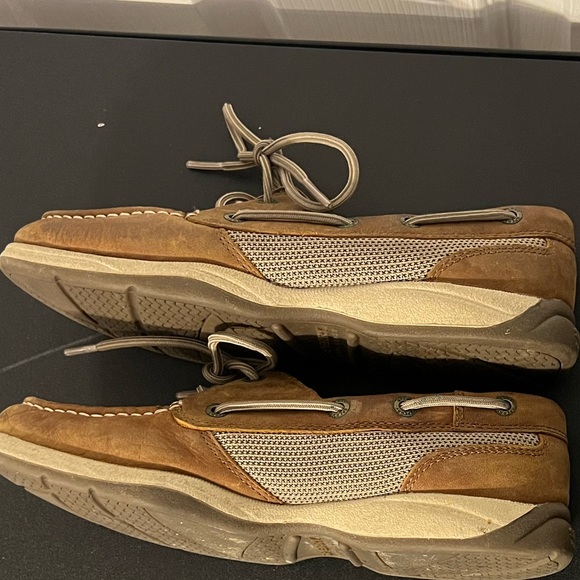 Sperry Tan and Brown Boat Shoes - Picture 3 of 5